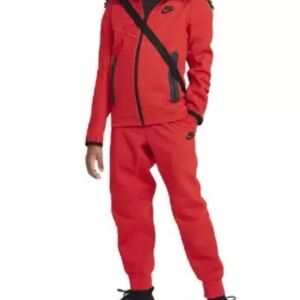 Nike tech Red Tracksuit